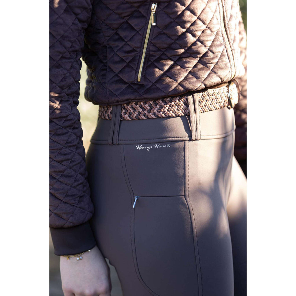 Harry's Horse Reitleggings Classy Full Grip Bracken
