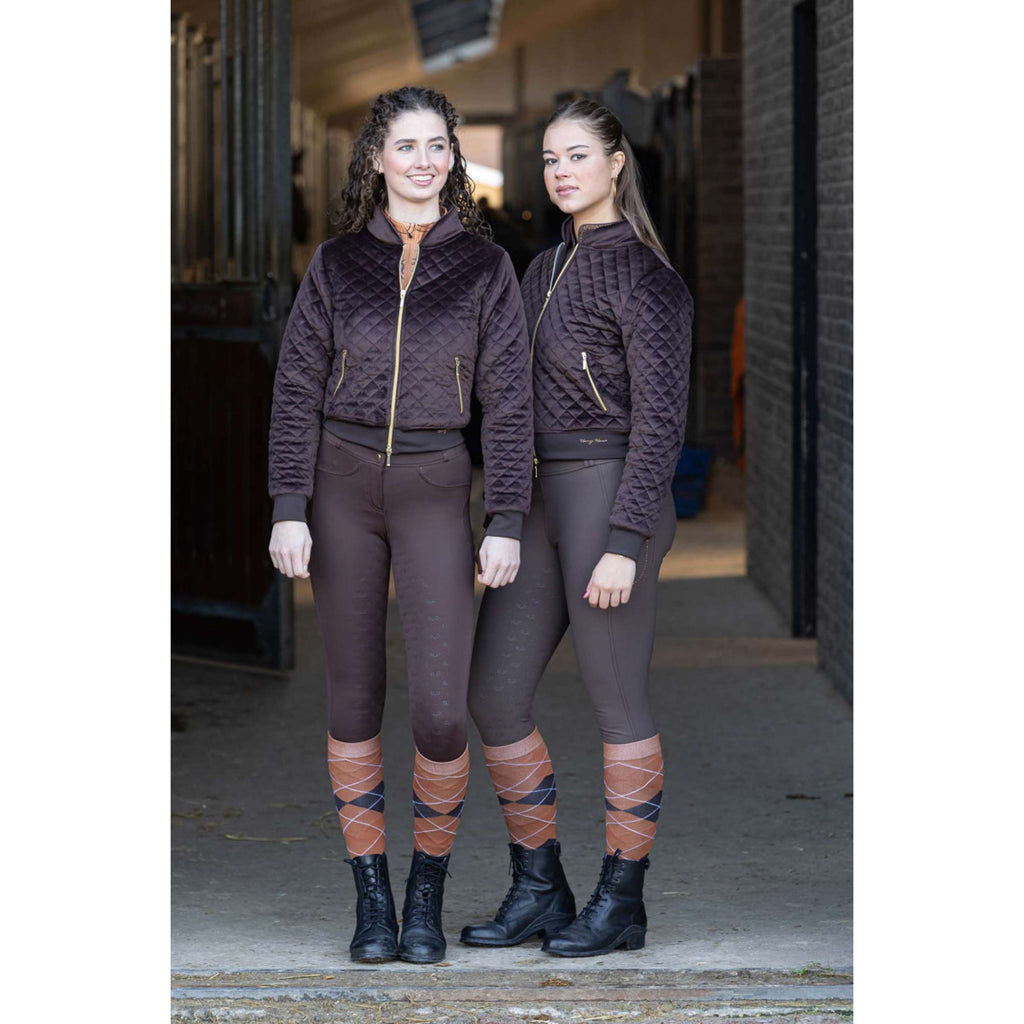 Harry's Horse Reitleggings Classy Full Grip Bracken