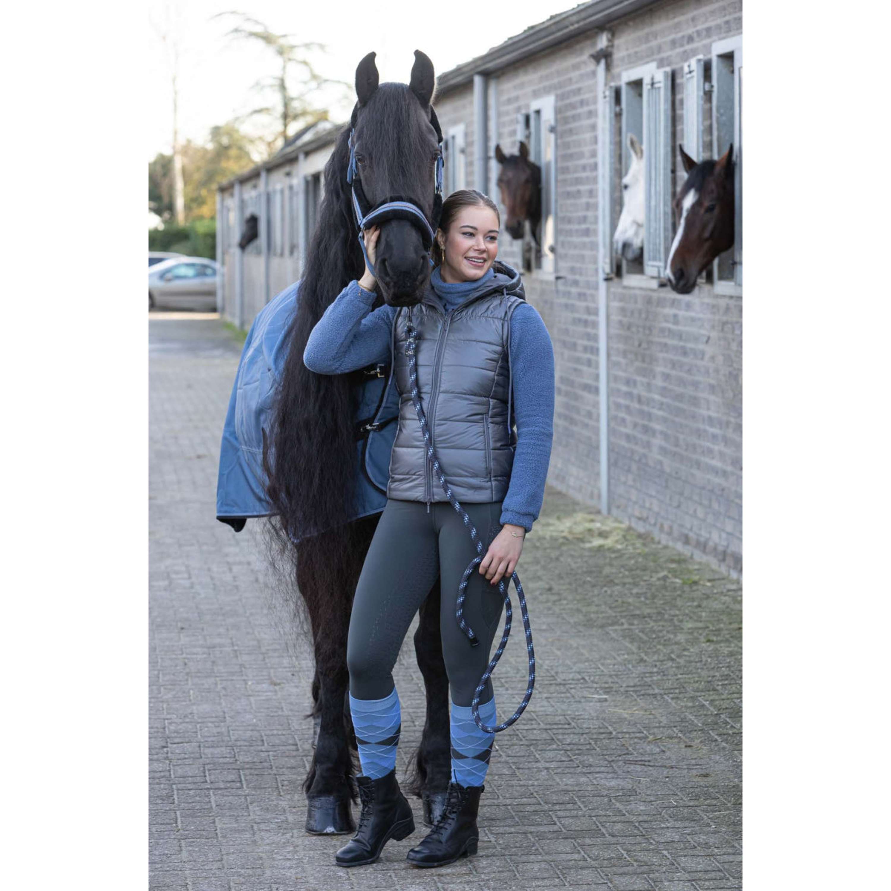 Harry's Horse Halfterset Soft Flint Stone