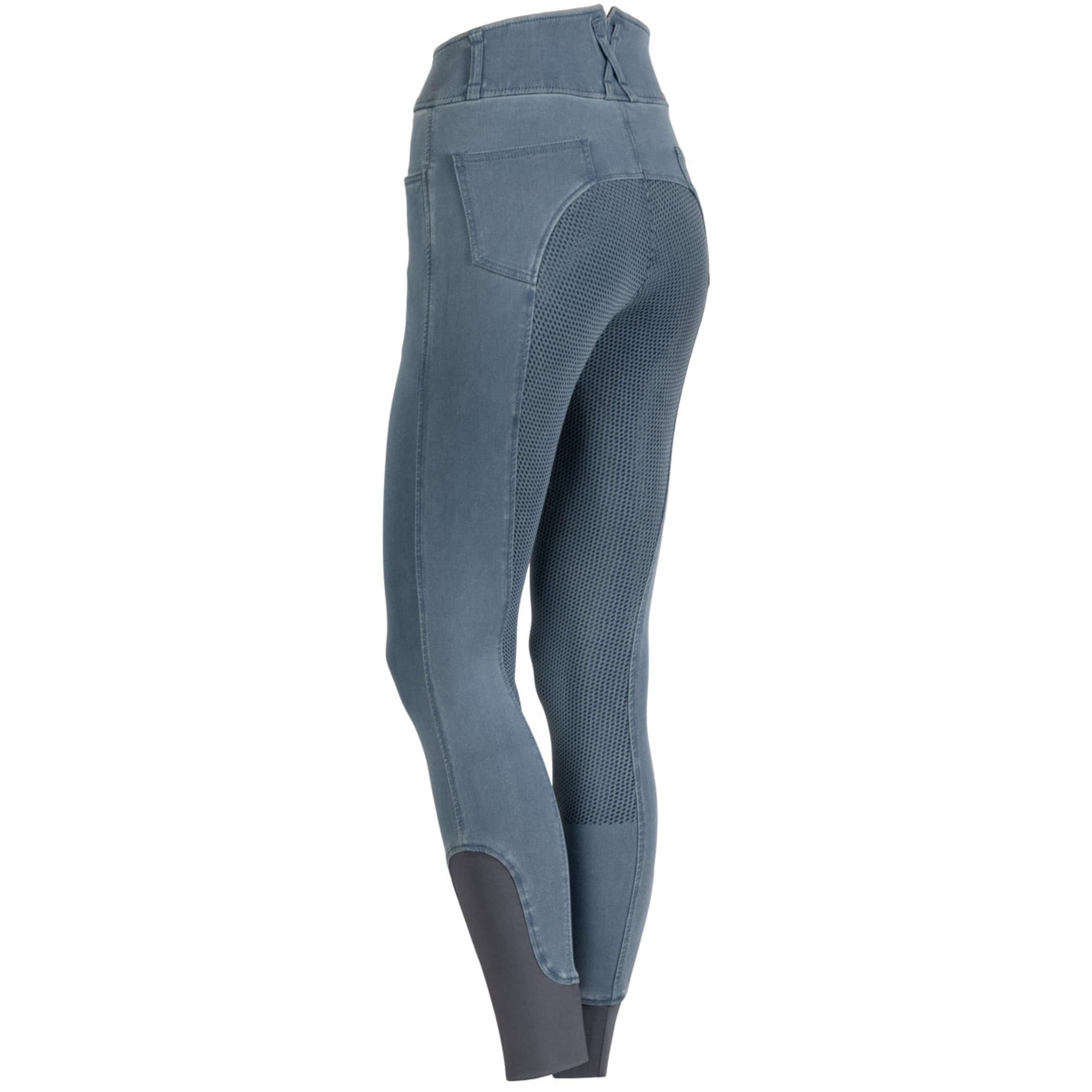 Harry's Horse Reithose Trendy Denim Full Grip Flint Stone