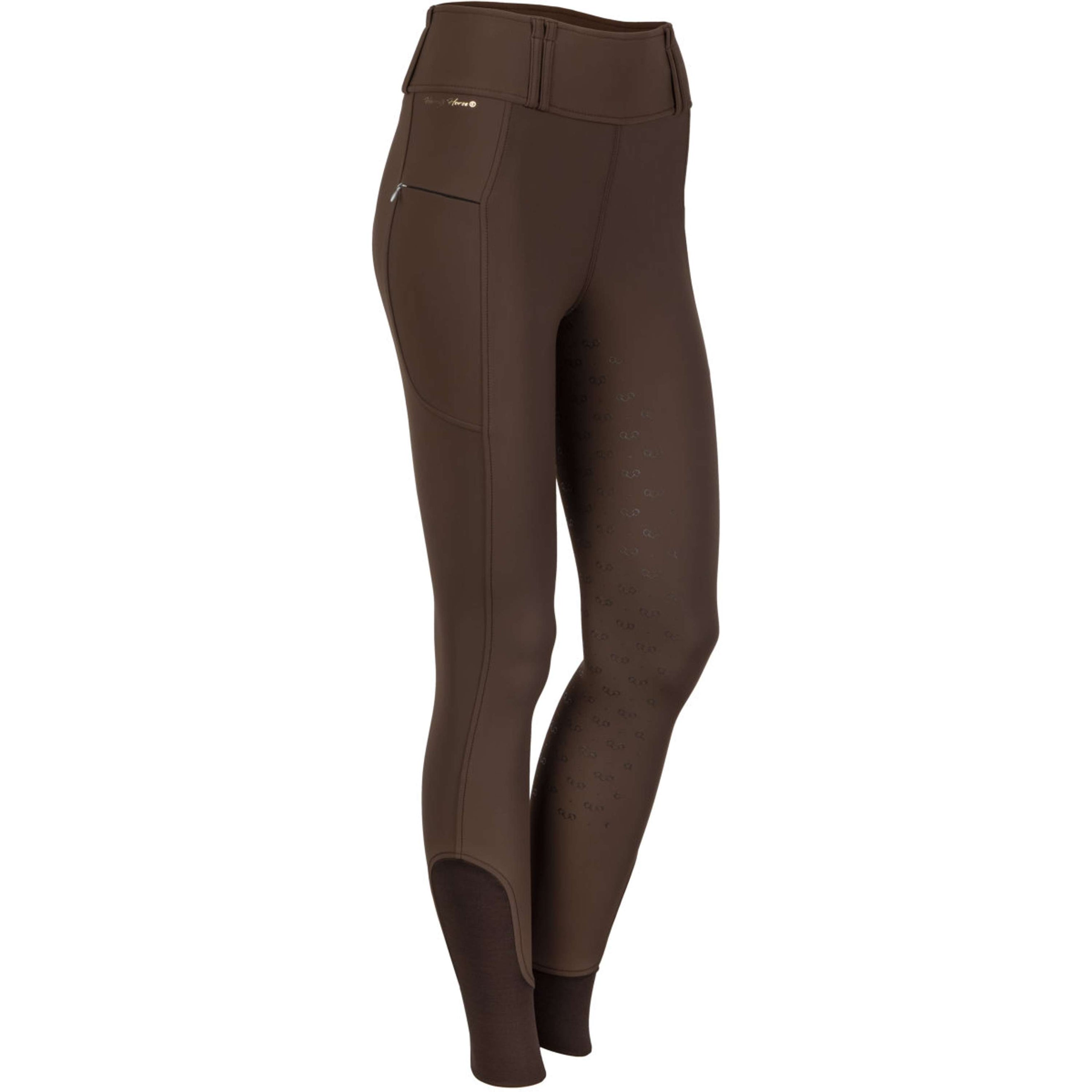 Harry's Horse Reitleggings Classy Full Grip Bracken