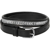 Harry's Horse Gürtel Sparkling Arrow Leder Schwarz/Silber