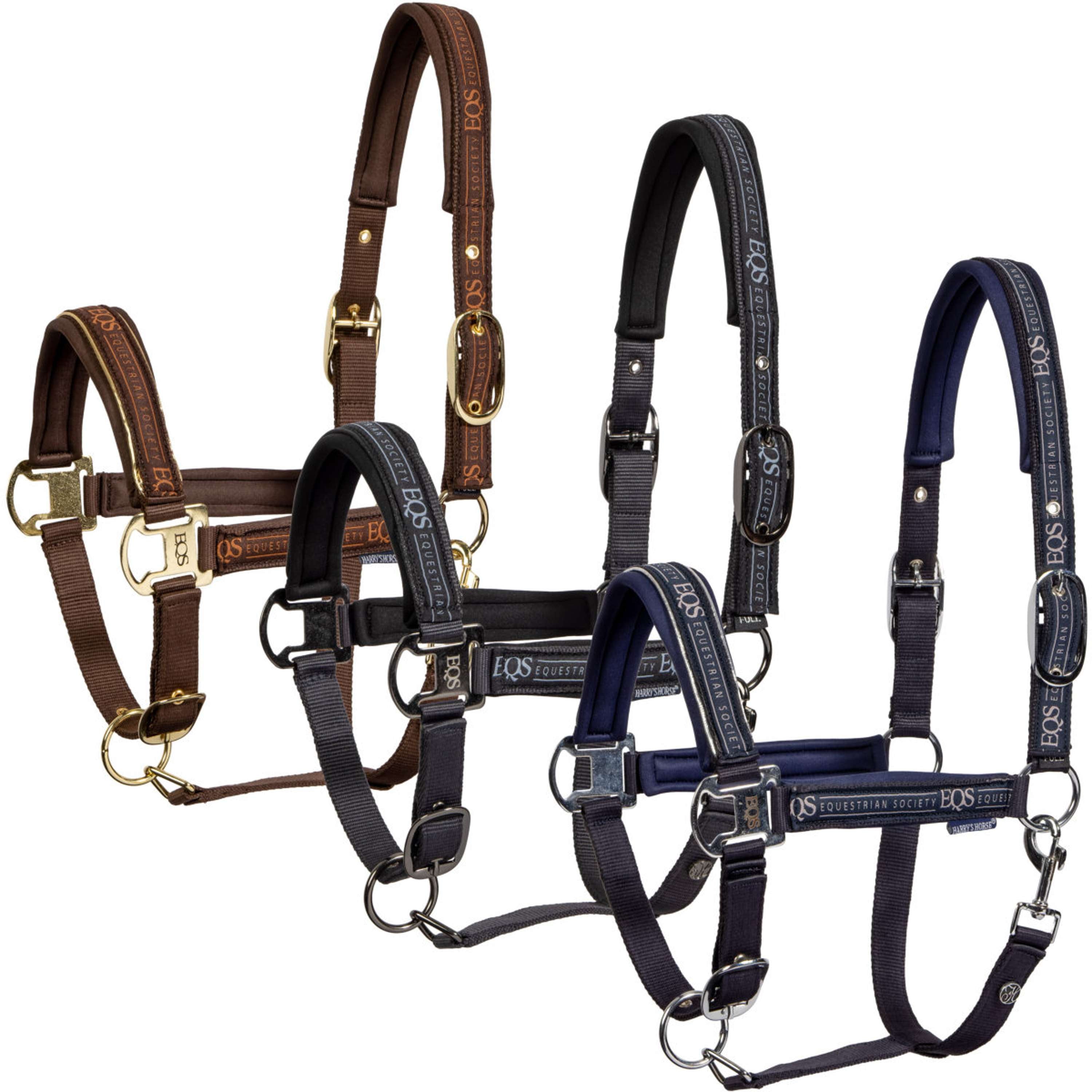 Harry's Horse Halfterset EQS Dark Navy