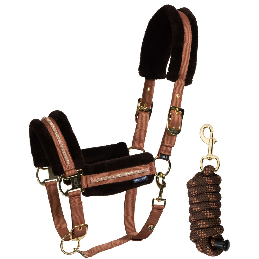 Harry's Horse Halfterset Soft Mocha-Bisque