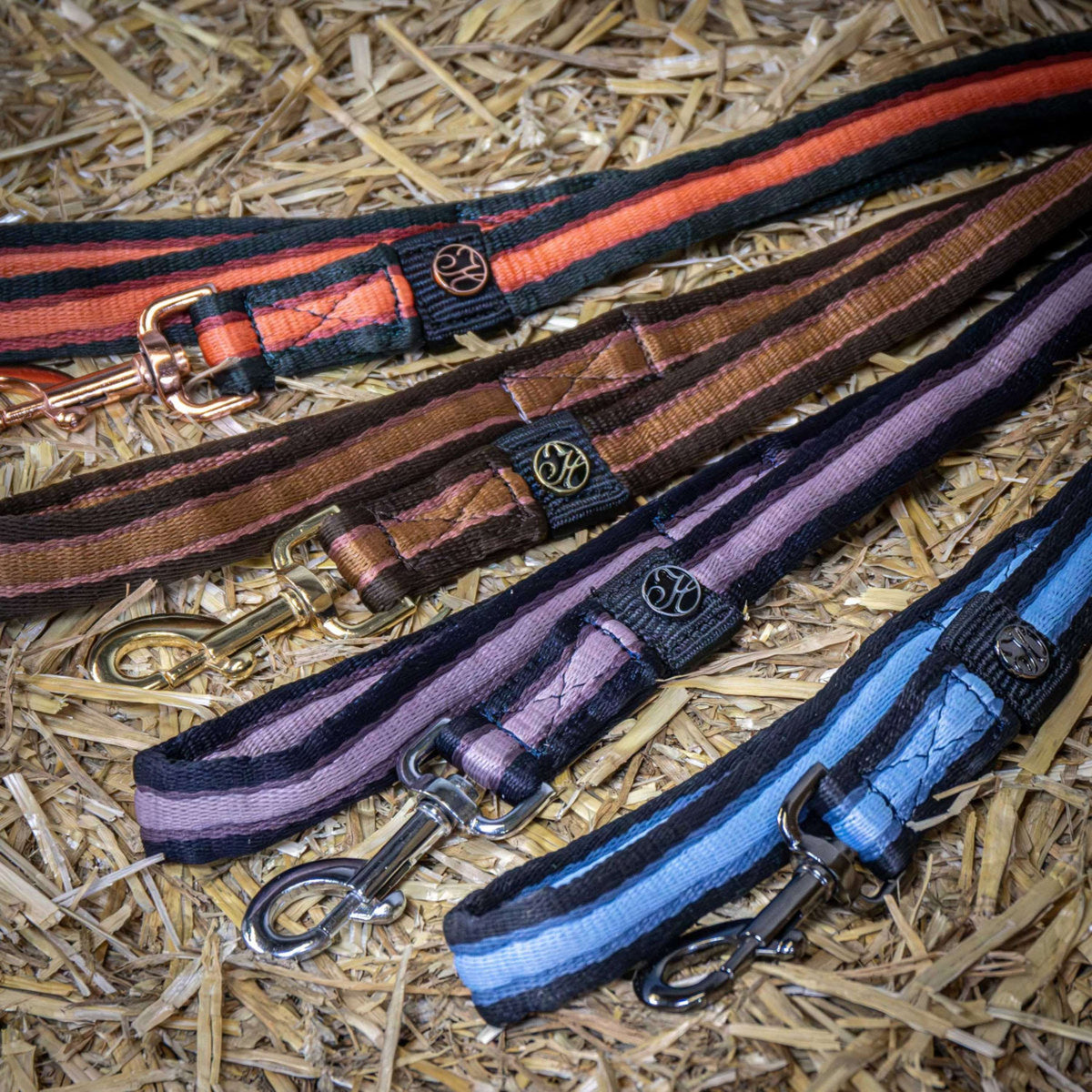 Harry's Horse Leine Soft Stripe Dark Navy