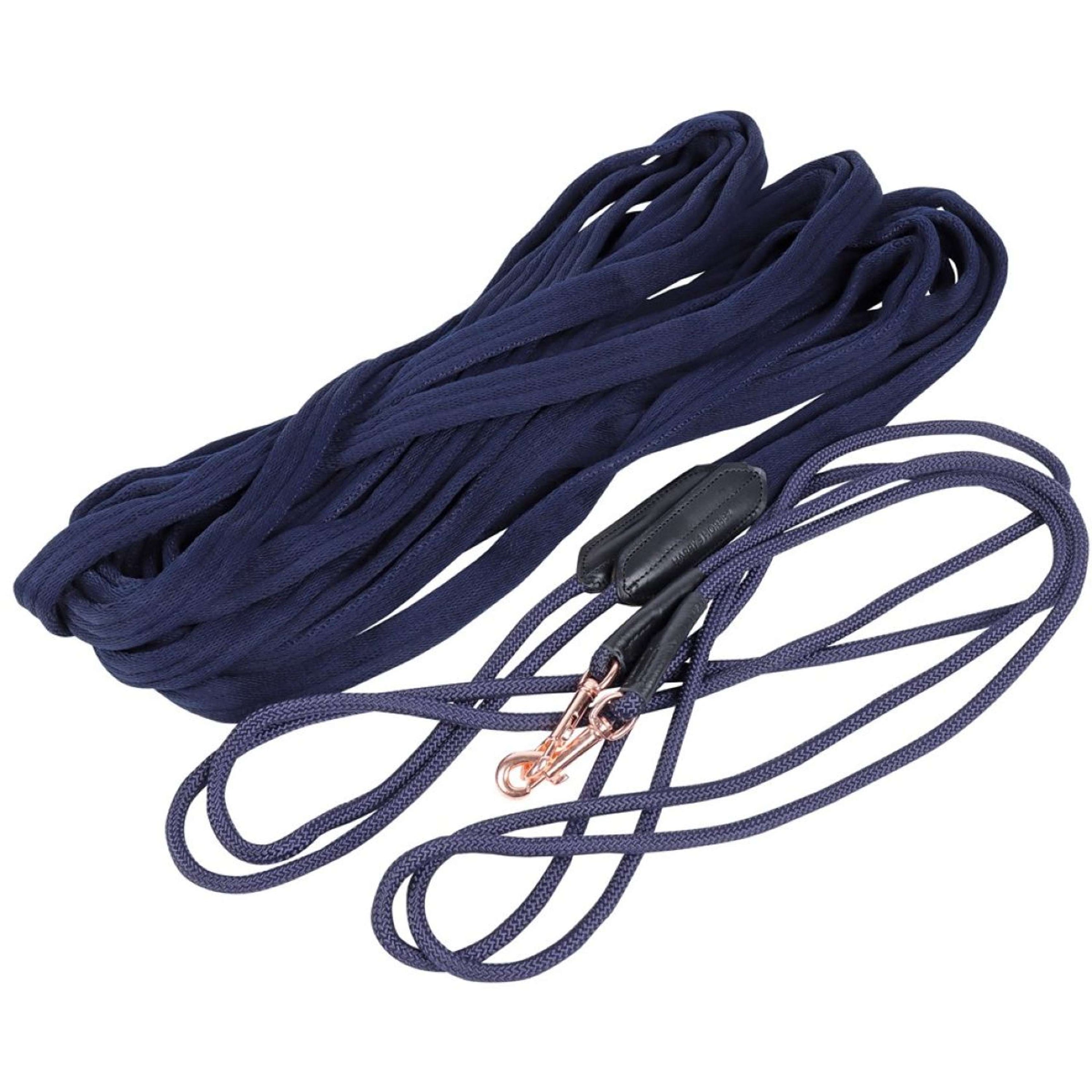 Harry's Horse Doppellonge Rosegold Navy Harry's Horse Doppellonge Rosegold Navy