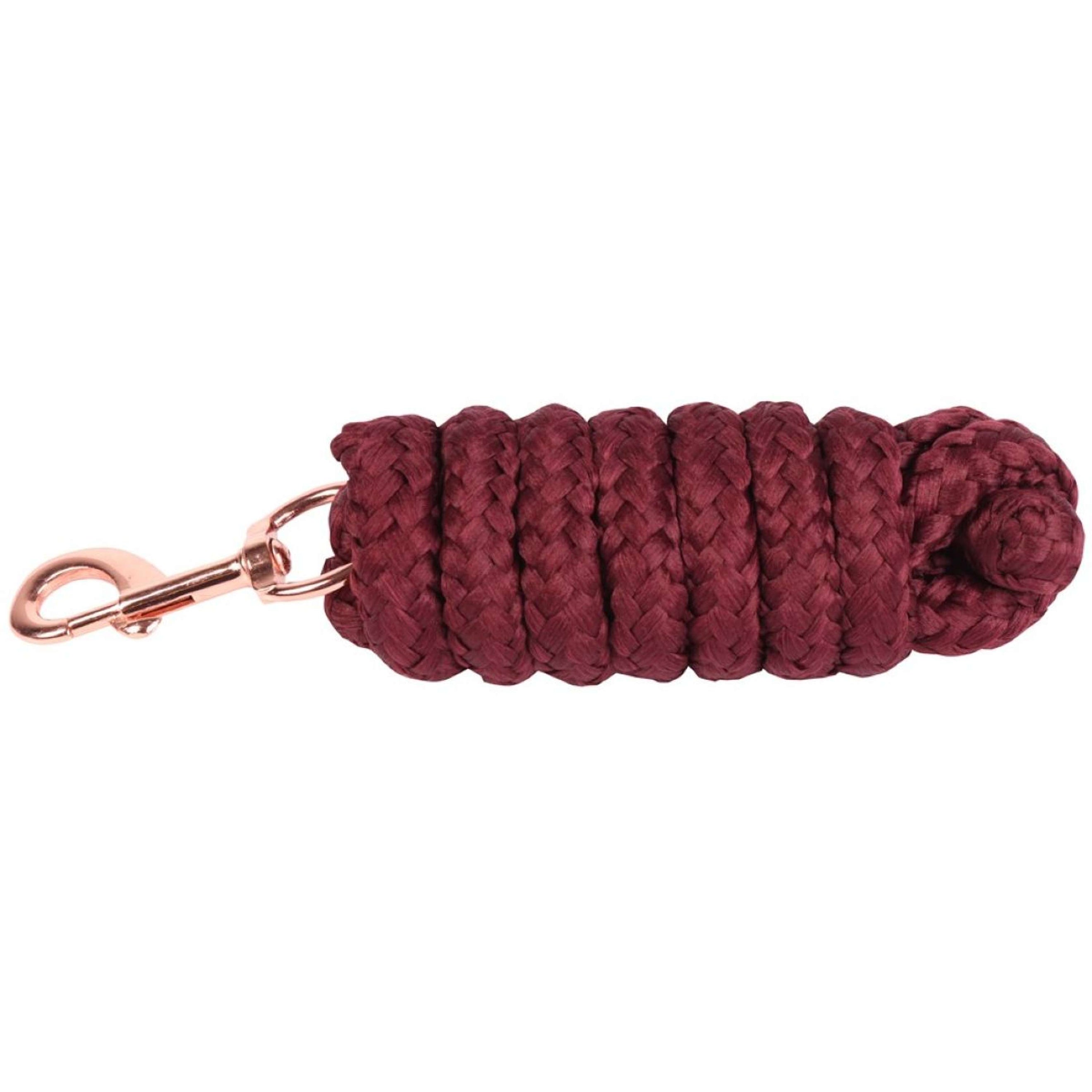 Harry's Horse Führstrick Soft Musketon Rosegold 1.8m Bordeaux Harry's Horse Führstrick Soft Musketon Rosegold 1.8m Bordeaux