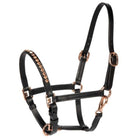 Harry's Horse Halfter Crystal Schwarz/Roségold