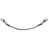 Harry's Horse Schweifriemen Elastisches plastifiziertes Metall Schwarz