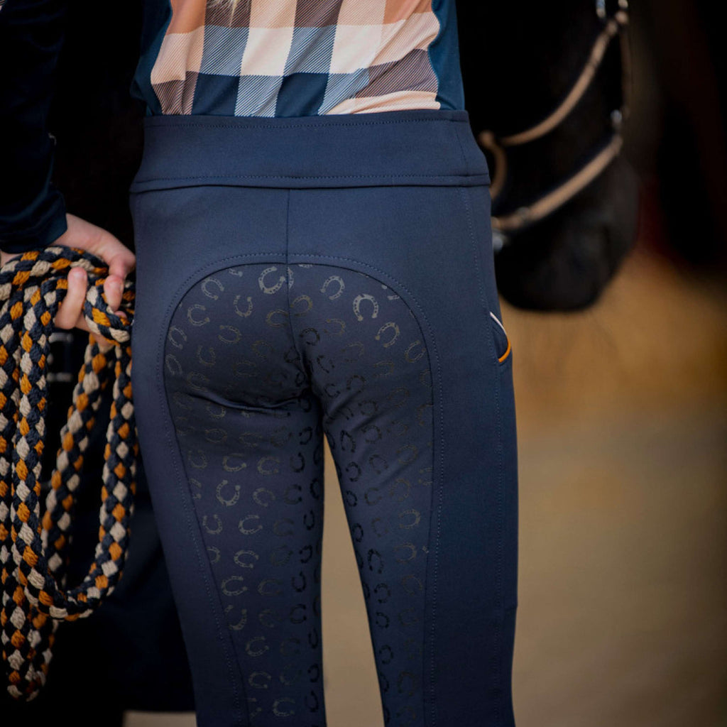 Harry's Horse Reitleggings STOUT! Maverick Full Grip Total Eclipse
