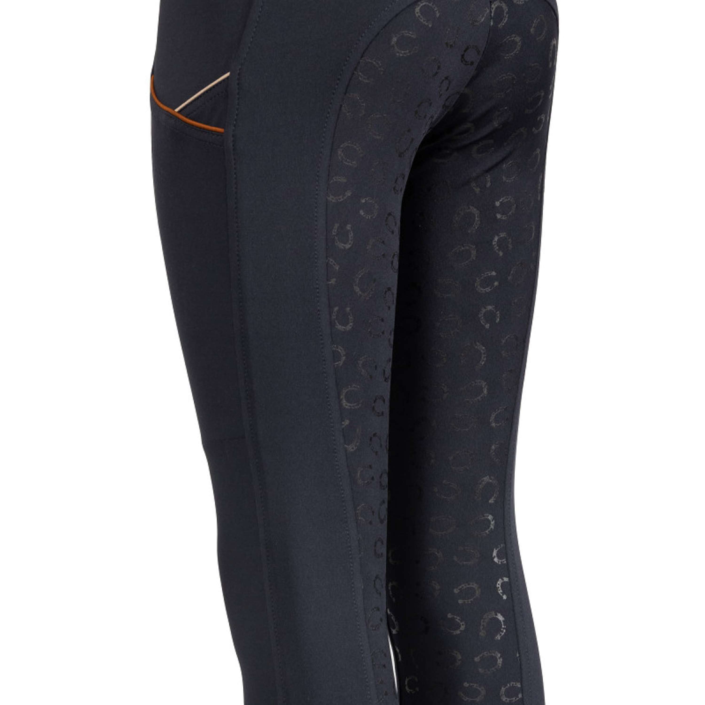 Harry's Horse Reitleggings STOUT! Maverick Full Grip Total Eclipse