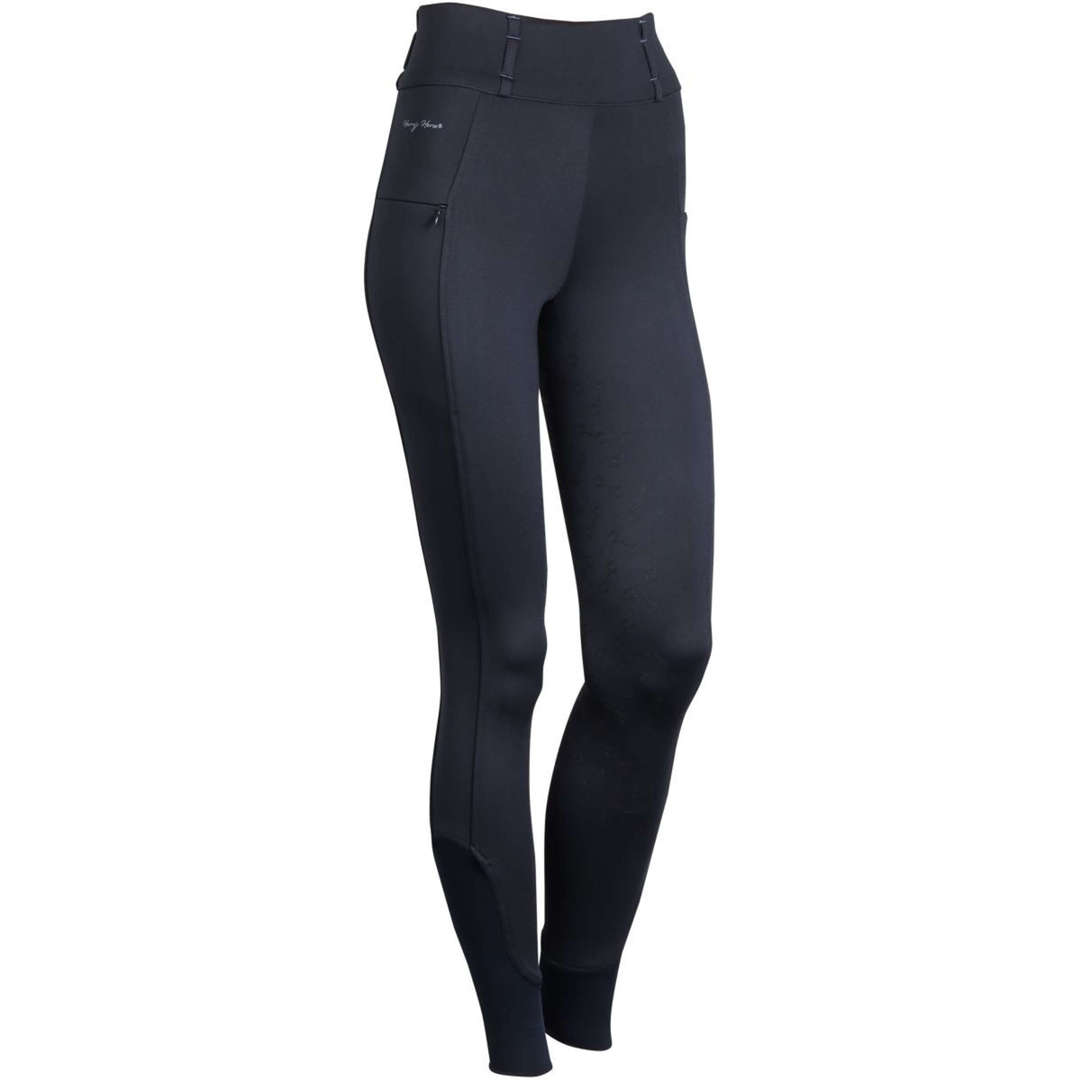 Harry's Horse Reitleggings Equitights Just Ride Retro Full Grip Navy