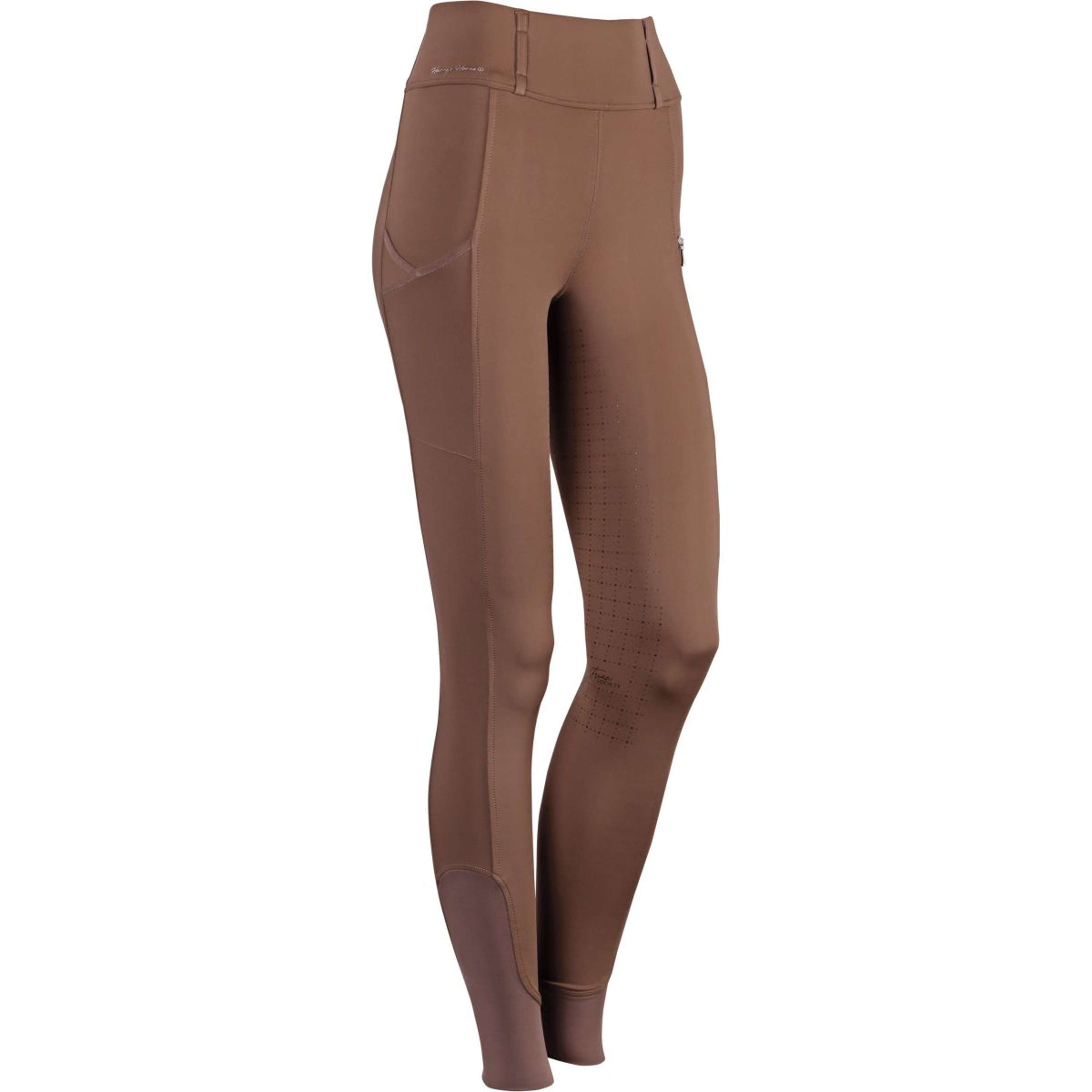Harry's Horse Reitleggings Sporty Beau Full Grip Schokochip