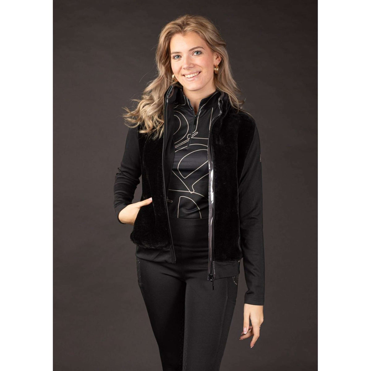 Harry's Horse Jacke Denici Cavalli Stardust Schwarz