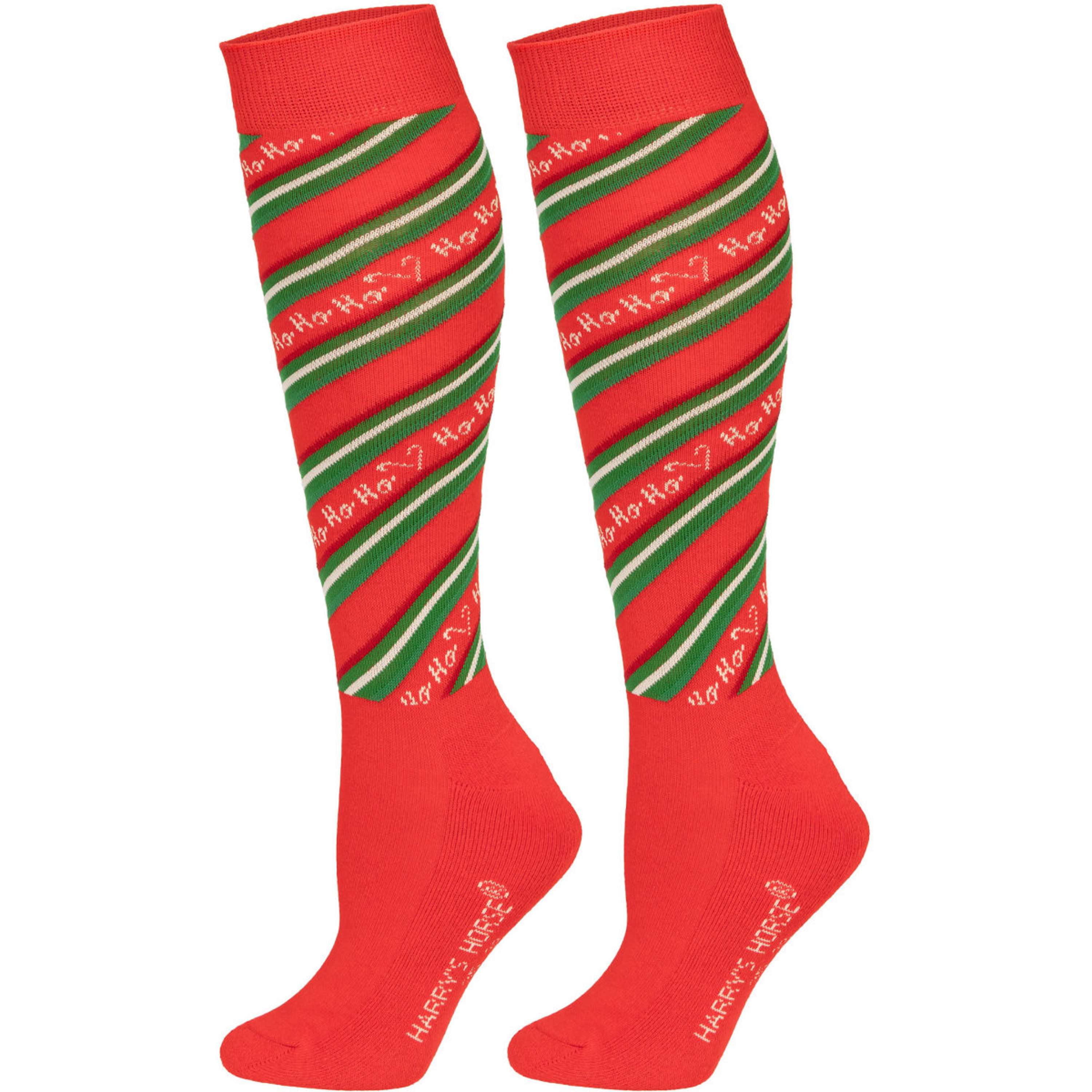Harry's Horse Reitsocken Christmas '26 Rot