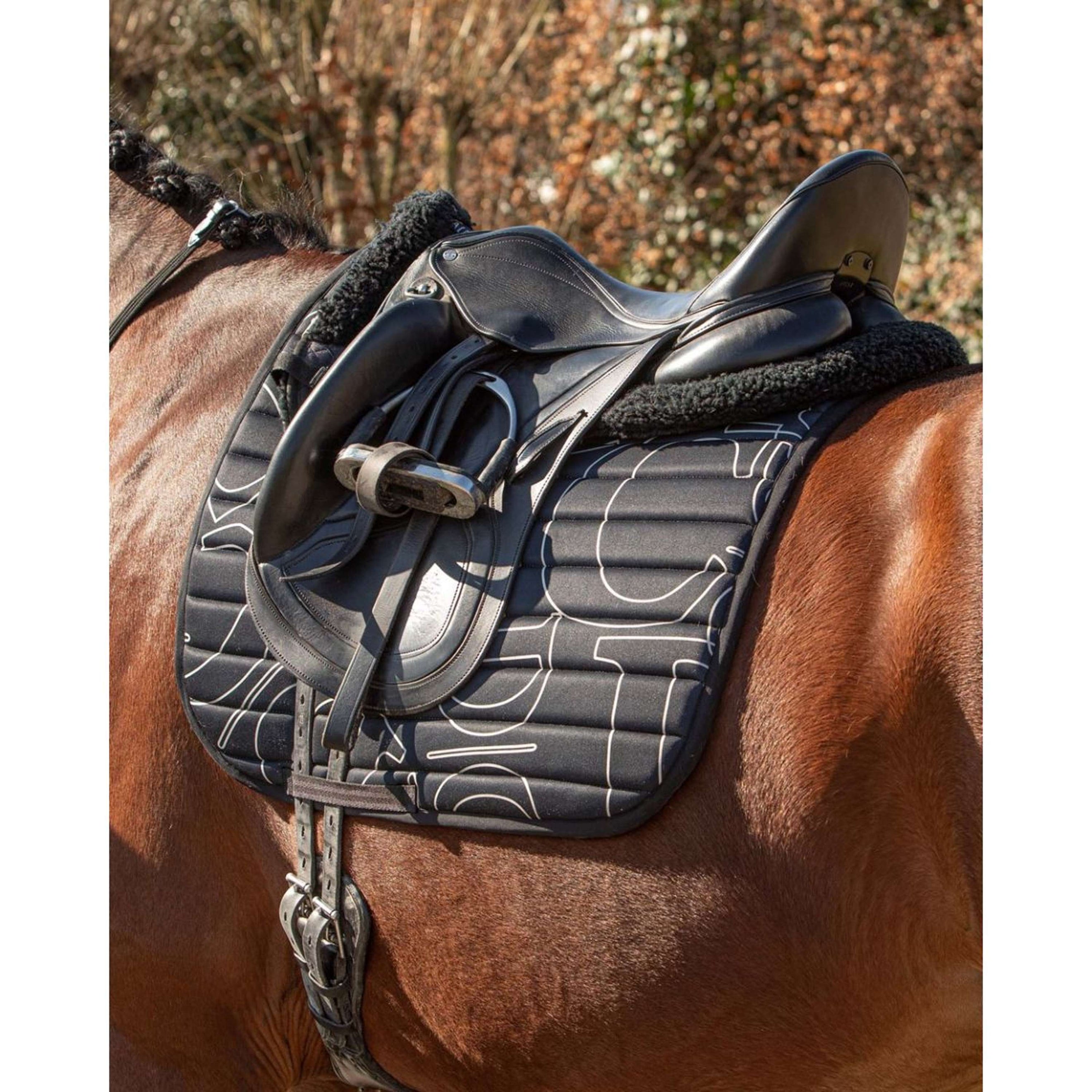 Harry's Horse Schabracke Denici Cavalli Stardust Design Dressur Schwarz Harry's Horse Schabracke Denici Cavalli Stardust Design Dressur Schwarz