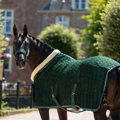 HB Ruitersport Showdecke Special Peach Forest Green