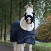 HB Harry and Hector Showdecke Fluffy Hood Navy