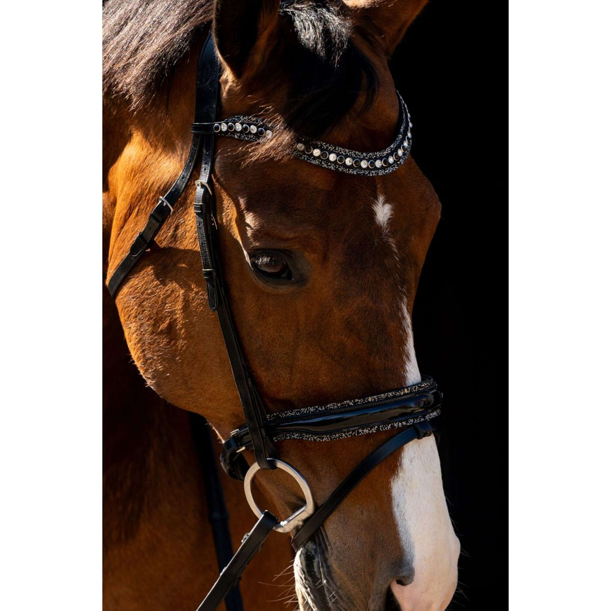 HB Zaum Jump Rocky Glitzer/Schwarz