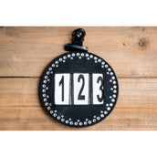 HB Kopfnummern Hot Fix Schwarz