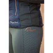 Harry's Horse Reitleggings Denici Cavalli Bosque Full Grip Armeegrün