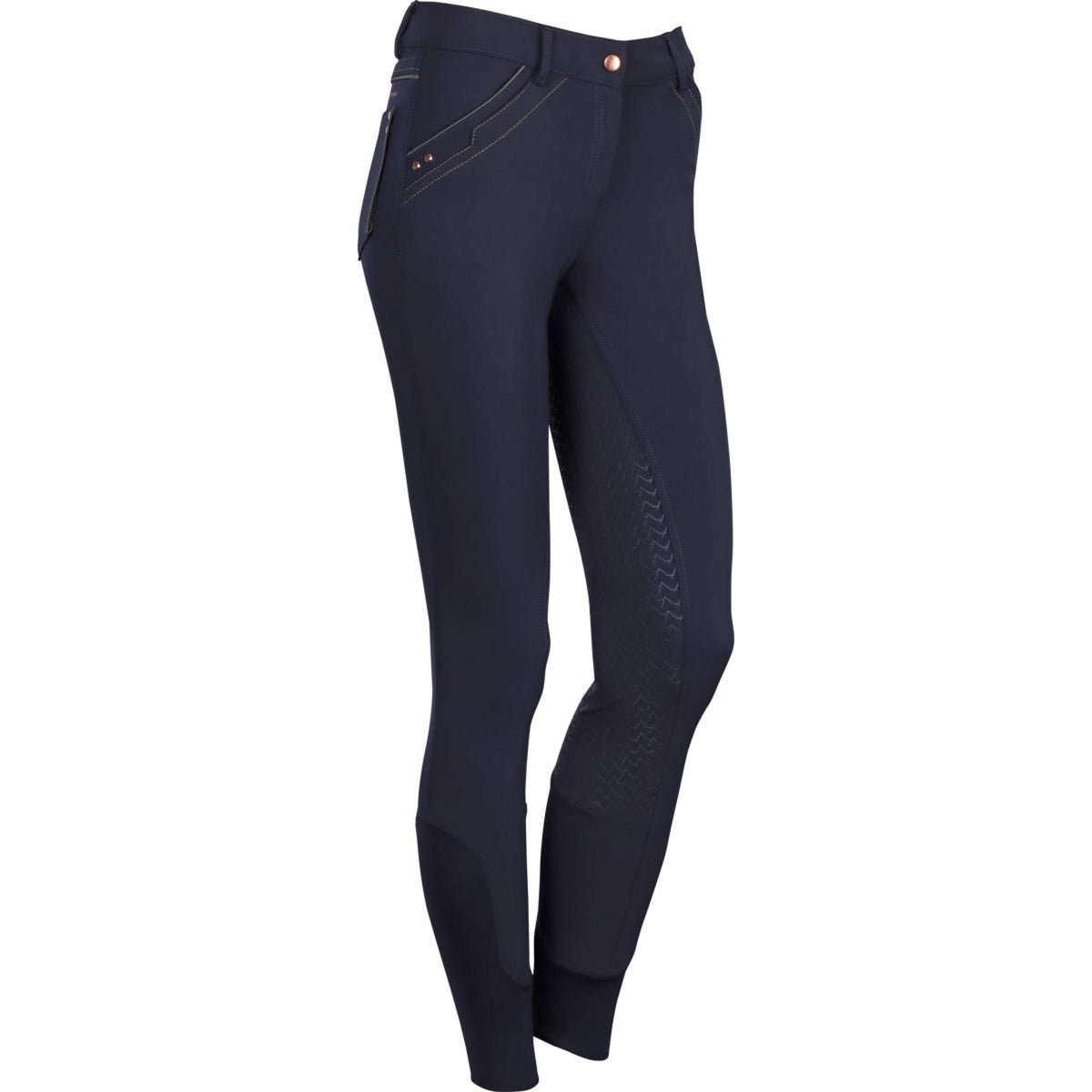 Harry's Horse Reithose Denici Cavalli Bosque Full Grip Navy