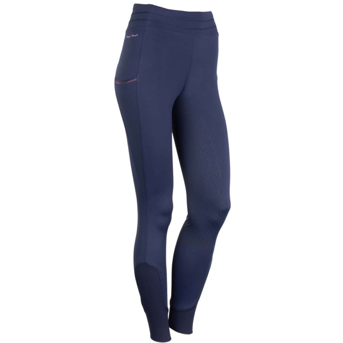 Harry's Horse Reitleggings Equitights Denici Cavalli Purple Passion Full Grip Peacoat