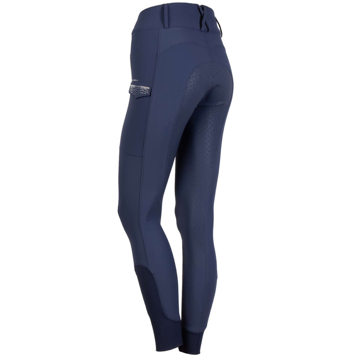 Harry's Horse Reithose Denici Cavalli Purple Passion Full Grip Peacoat