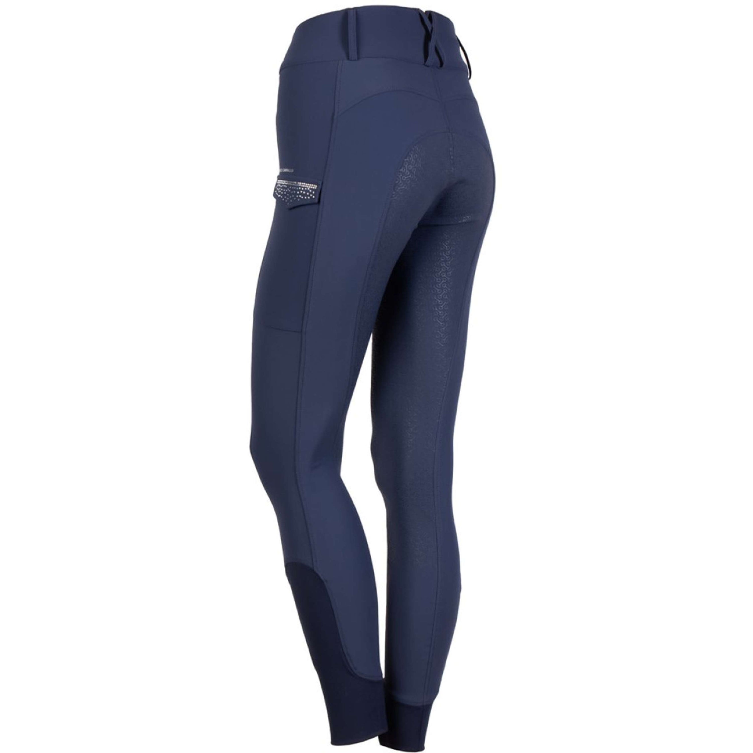 Harry's Horse Reithose Denici Cavalli Purple Passion Full Grip Peacoat