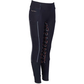 Harry's Horse Reithose Equitights Diva Mauvewood Denim Full Grip Collegiate-Blue