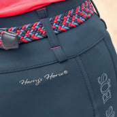 Harry's Horse Reitleggings Sporty Banner Full Grip Moonlit Ocean
