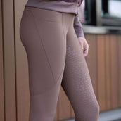 Harry's Horse Reitleggings Classy Full Grip Coffee Quartz