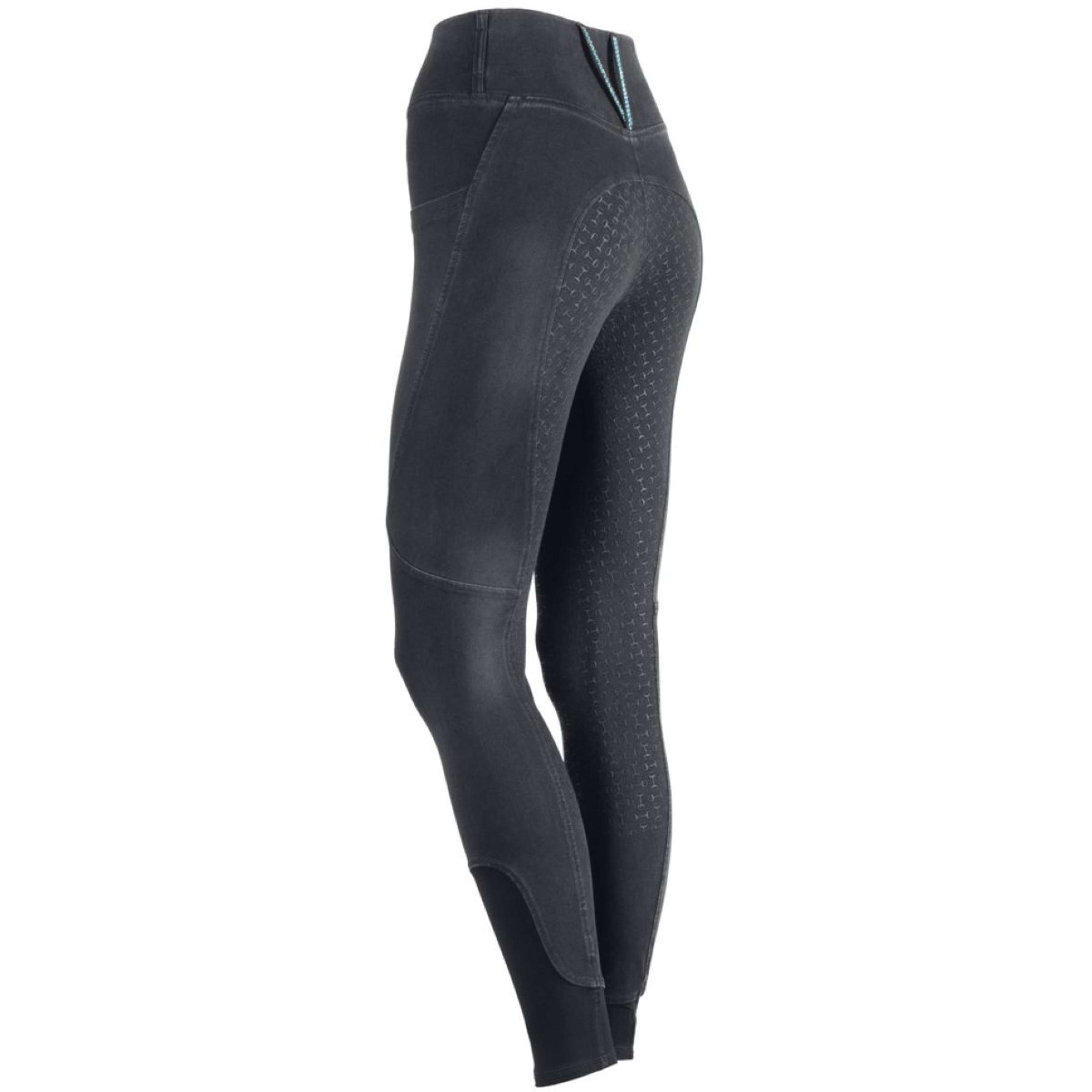 Harry's Horse Reitleggings Trendy Full Grip Black Sand Harry's Horse Reitleggings Trendy Full Grip Black Sand
