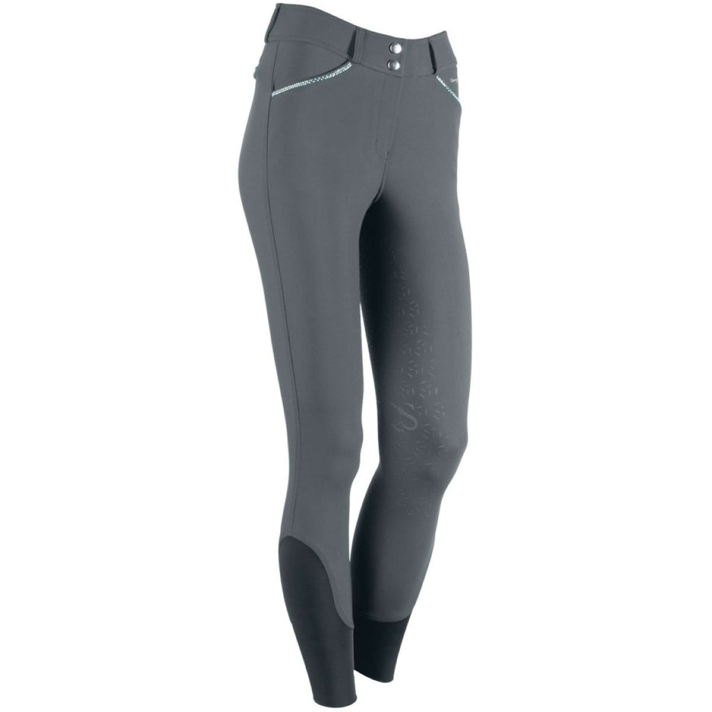 Harry's Horse Reithose Trendy Full Grip Black Sand