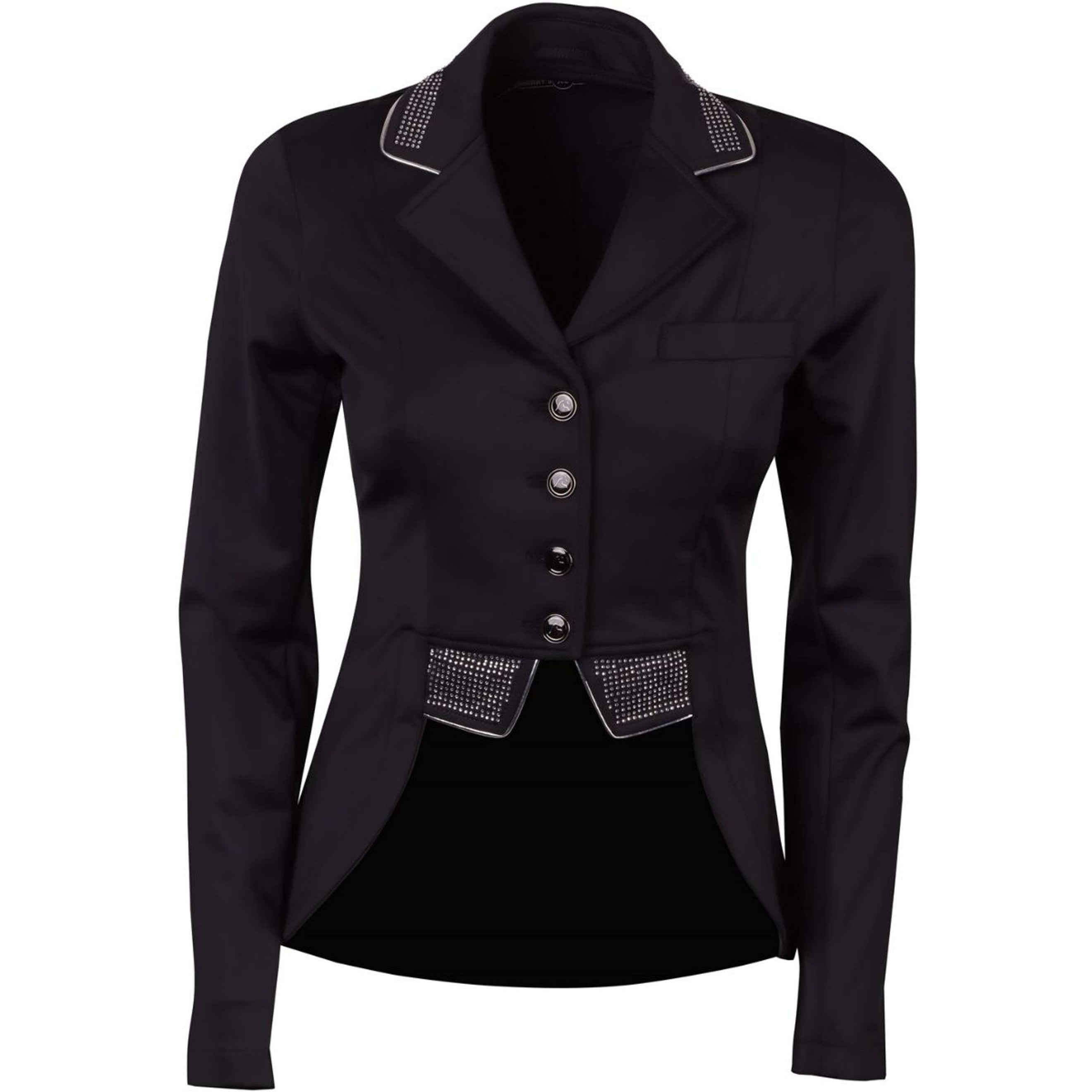 Harry's Horse Turnierjacket Mirage Schwarz/Silber