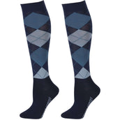 Harry's Horse Reitsocken Arygle Navy