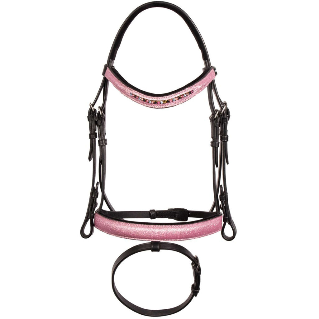 Harry's Horse Zaum Diva Mauvewood Schwarz