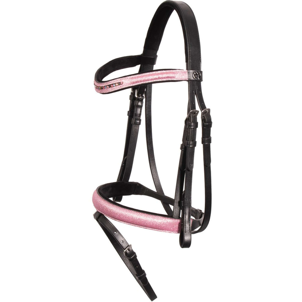 Harry's Horse Zaum Diva Mauvewood Schwarz