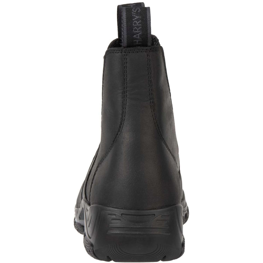Harry's Horse Stallschuhe Leder Safety Steel Toe Schwarz