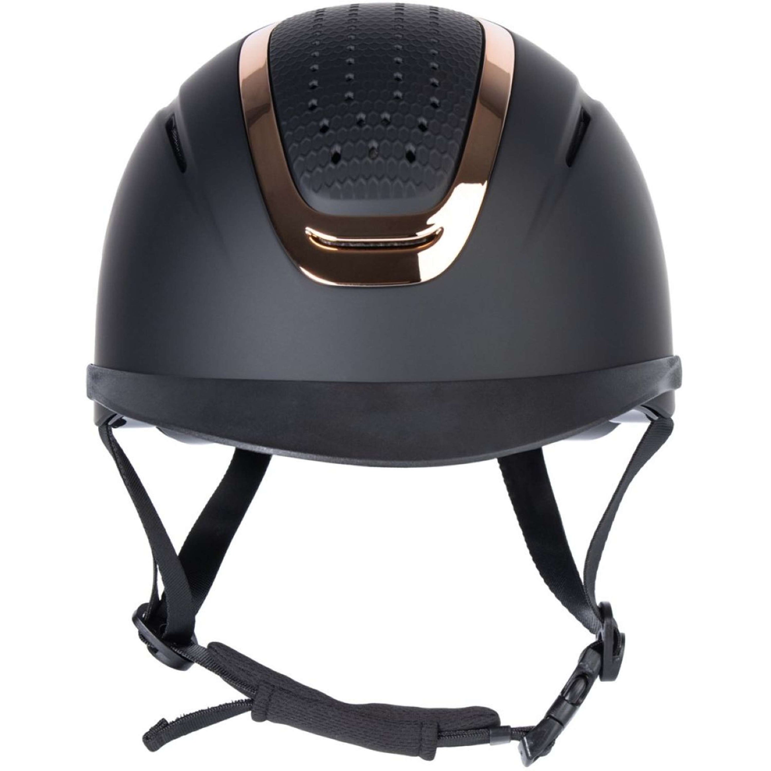 Harry's Horse Reithelm Mont Denali II Schwarz/Roségold