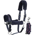 Harry's Horse Halfterset Denici Cavalli Purple Passion Crystal Peacoat