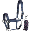Harry's Horse Halfterset Denici Cavalli Purple Passion Satin Peacoat