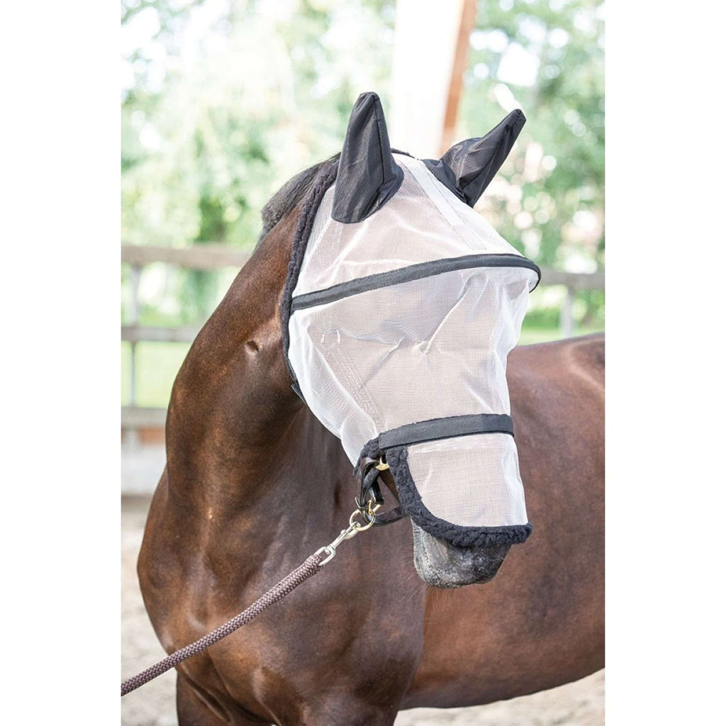 Harry's Horse Fliegenschutzmaske B-free Grau/Schwarz