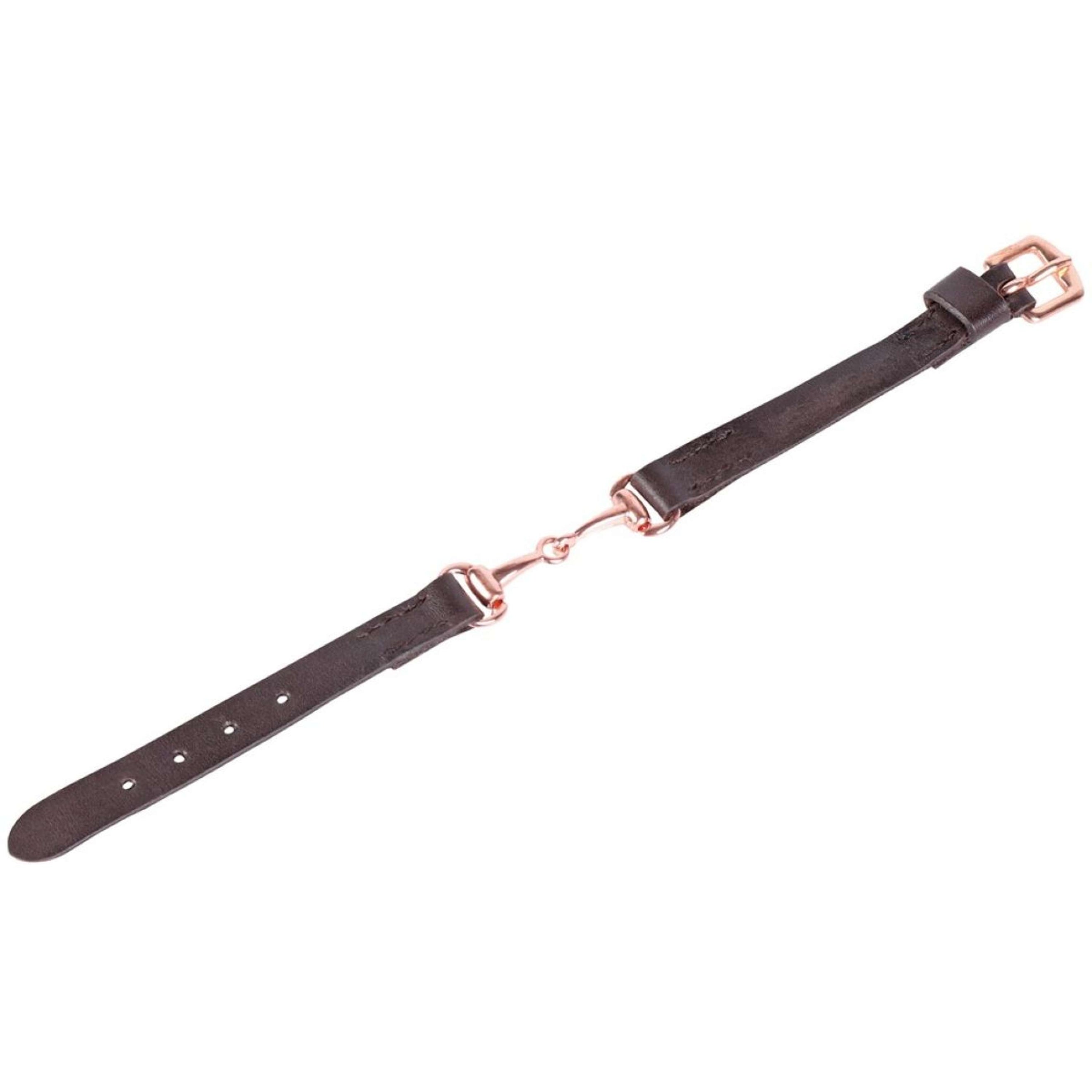 Harry's Horse Armband Bit Braun/Rosegold