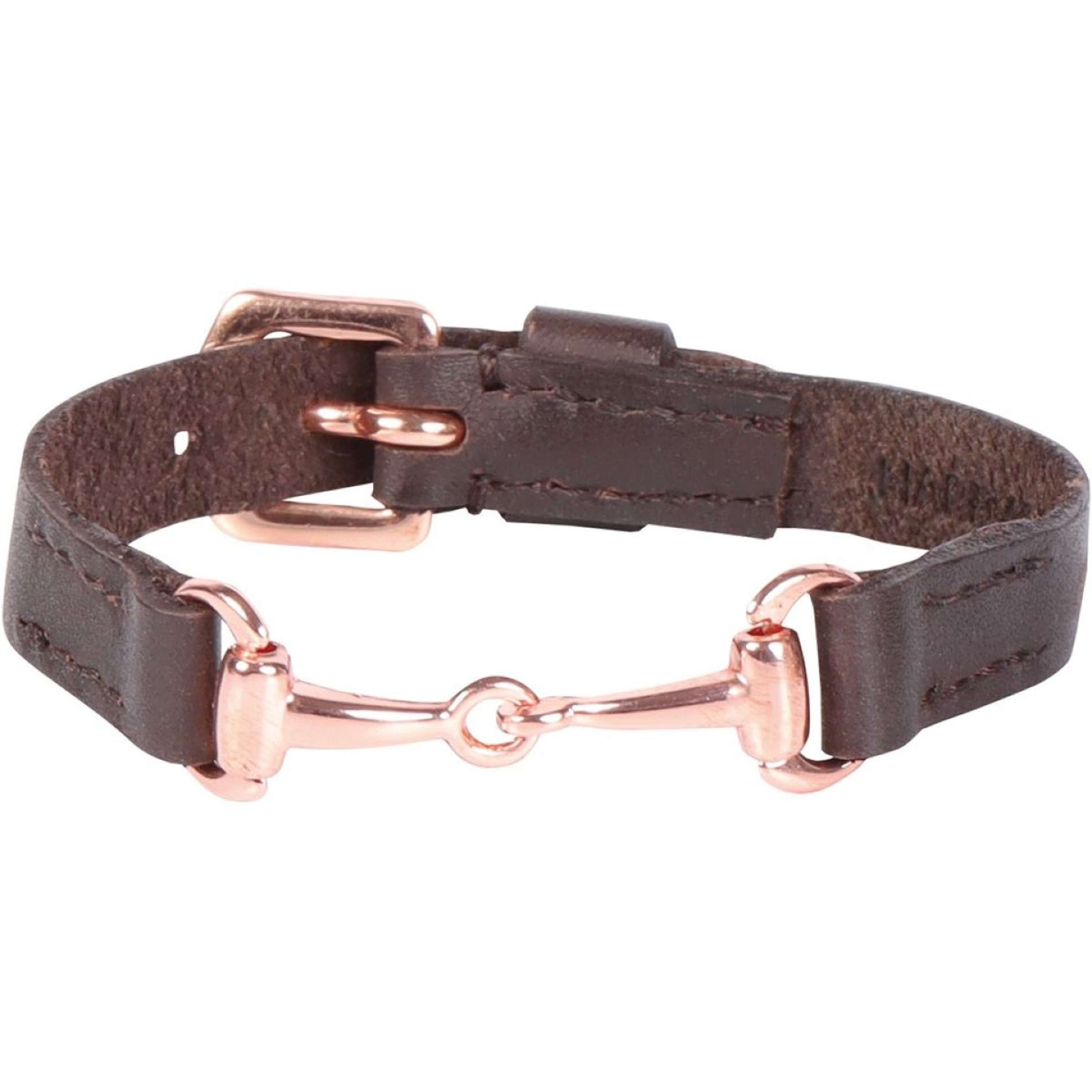 Harry's Horse Armband Bit Braun/Rosegold