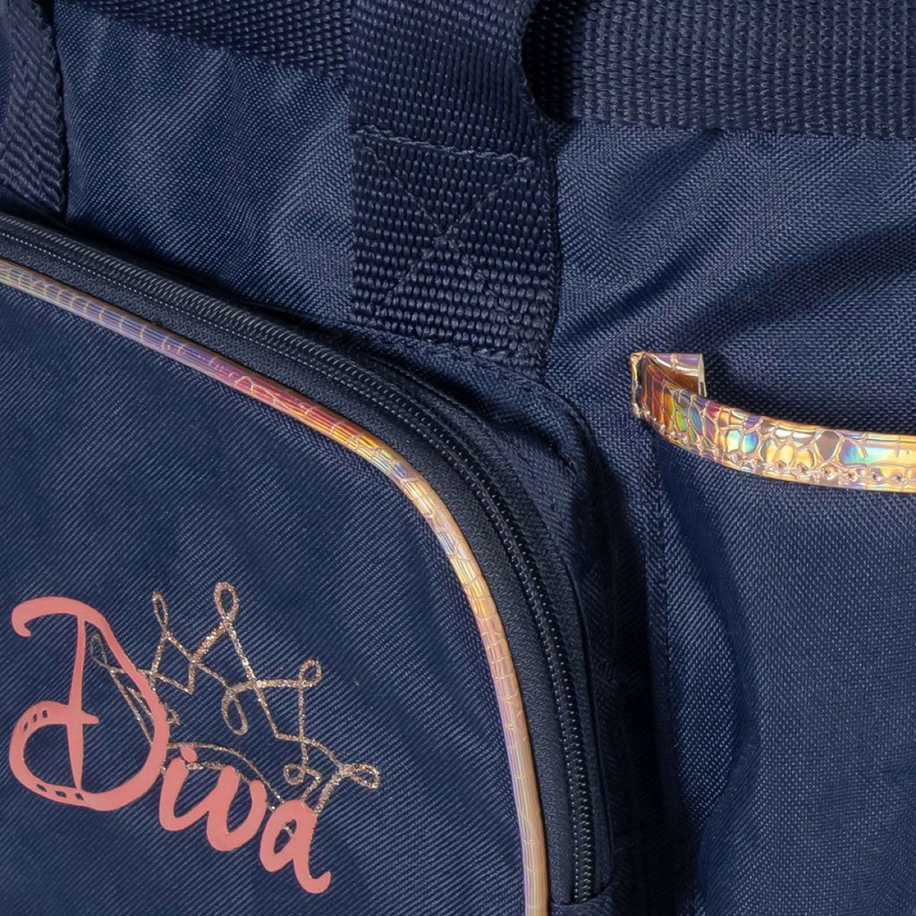 Harry's Horse Putztasche Diva Mauvewood Collegiate-Blue