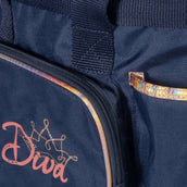 Harry's Horse Putztasche Diva Mauvewood Collegiate-Blue