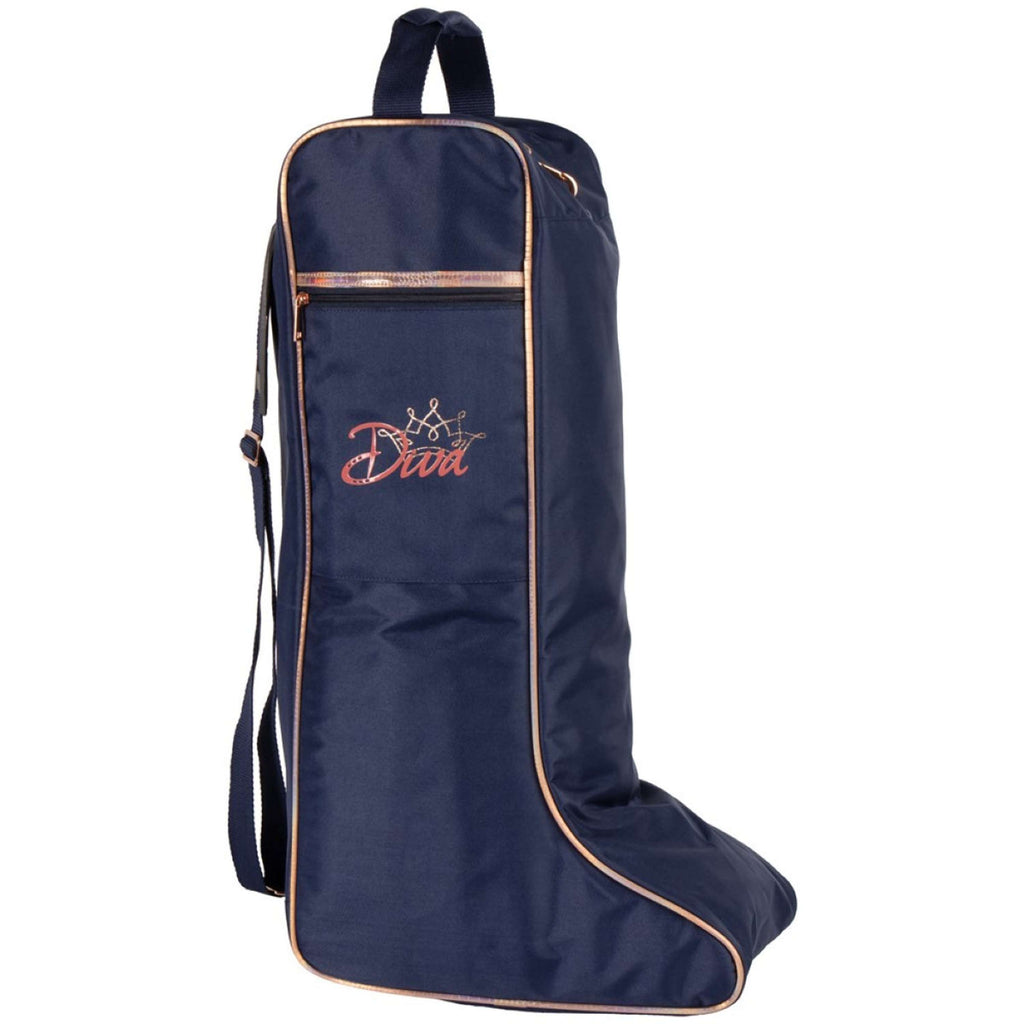 Harry's Horse Stiefeltasche Diva Mauvewood Collegiate-Blue