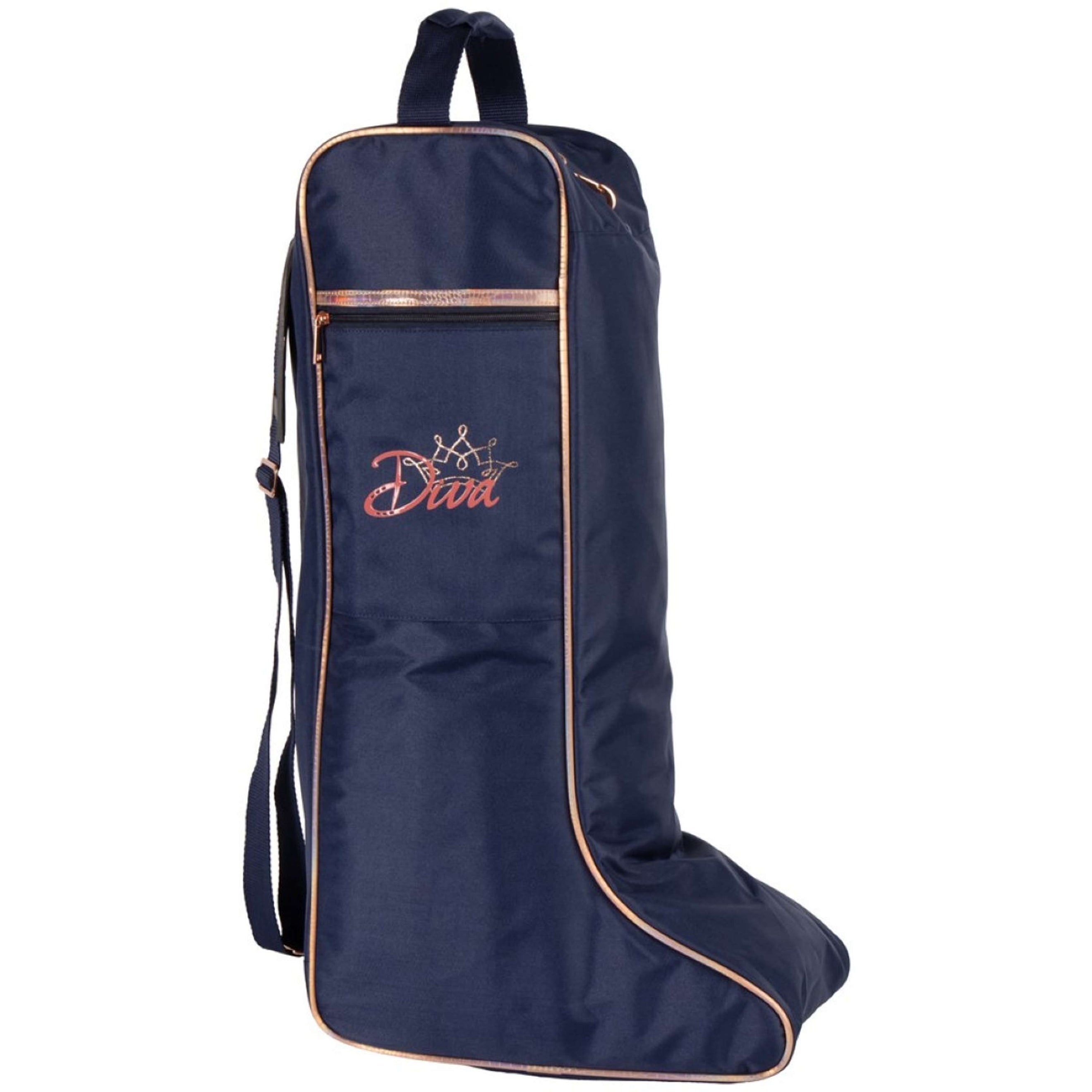 Harry's Horse Stiefeltasche Diva Mauvewood Collegiate-Blue