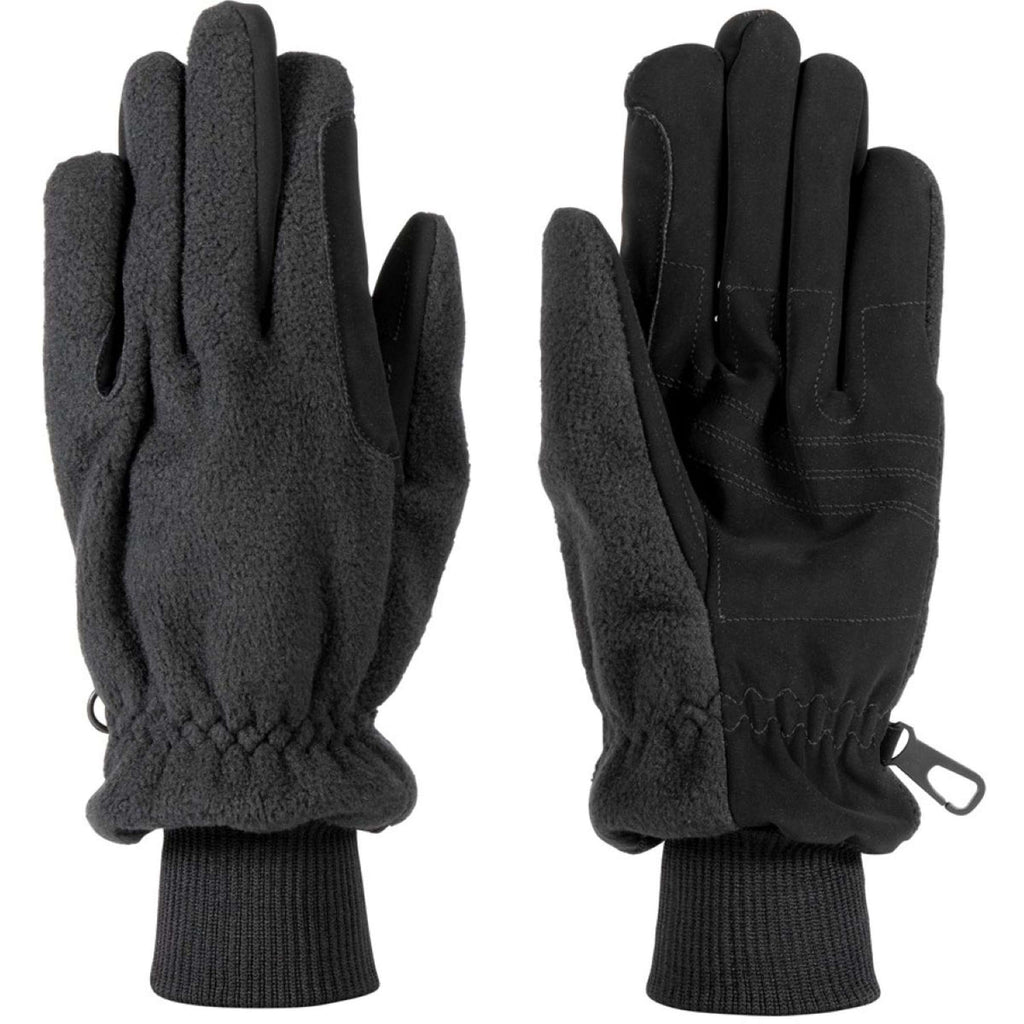 Harry's Horse Reithandschuhe Fleece Waterproof Hipora Schwarz